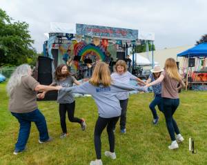 The Lee Arts Foundation and Morgan Henley Presents hosted last years Carnation Block Party. Photo courtesy of Last Lite Photography