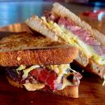 Pastrami sandwiches made by Carnation Farms butcher Thomas Cross for a recent pop-up.