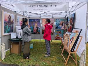 Art Off the Rails 2025. Photo courtesy of Debra Landers