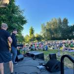 Duvalls outdoor summer concert series SummerStage in 2024. Photo courtesy of the city of Duvall