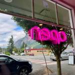 A view of Mount Si from the new location of Works from the heART in downtown North Bend, July 10, 2025. (Grace Gorenflo/Snoqualmie Valley Record)