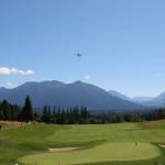 Boeing 777 flyover to start the Boeing Classic on Aug. 8. Photo by Jim Nicholson