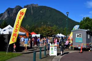 The North Bend Farmers Market on June 23.
The North Bend Farmers Market, June 23, 2022. File photo