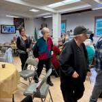 Sno-Valley Senior Center users celebrate the centers 50th anniversary. Photos courtesy of Kathy Lambert