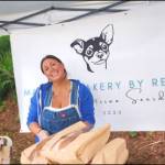 Renee Petitti, owner of Marley's Bakery, sells her fresh sourdough at the Duvall Farmers Market5. (Grace Gorenflo/Valley Record)