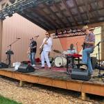 Left, Massy Ferguson performs at the inaugural Carnation Concert Crawl, Aug. 17, 2025. 
Photo courtesy of the city of Carnation