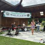 Photo courtesy of the city of Carnation
Serious Goose performs at the inaugural Carnation Concert Crawl, Aug. 17, 2025.