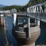 The South Fork Tolt River dams overflow structure, used to release water if the reservoir gets too high, Sept. 22, 2025. Photos by Grace Gorenflo/Valley Record