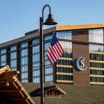 The Snoqualmie Indian Tribe had a flag-raising ceremony in honor of Veterans Day, Nov. 11, 2025. Photo courtesy of the Snoqualmie Indian Tribe