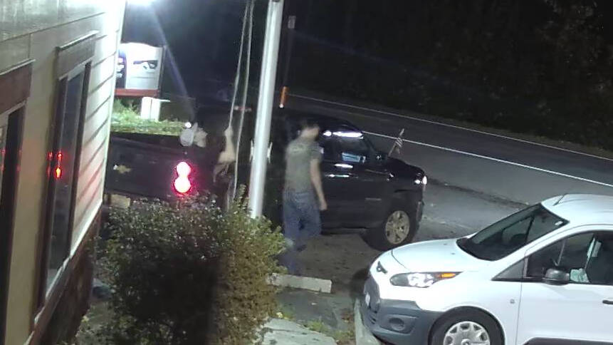 Security footage images courtesy of Pacific Crest Environmental.