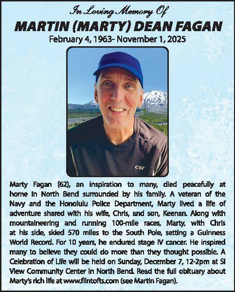 Martin Fagan | Obituary