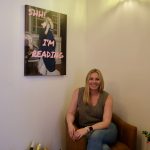 Julie Thomas, owner of Books and Bottles, Sept. 9, 2025. (Grace Gorenflo/Valley Record)