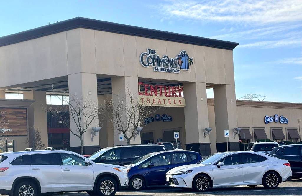 The Commons at Federal Way mall in December 2025. Photo by Joshua Solorzano/The Mirror.