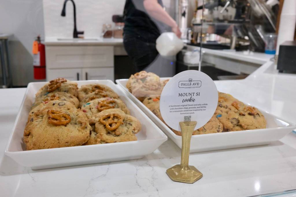 Falls Avenue Cookie Co. cookies in the flavor Mount Si.