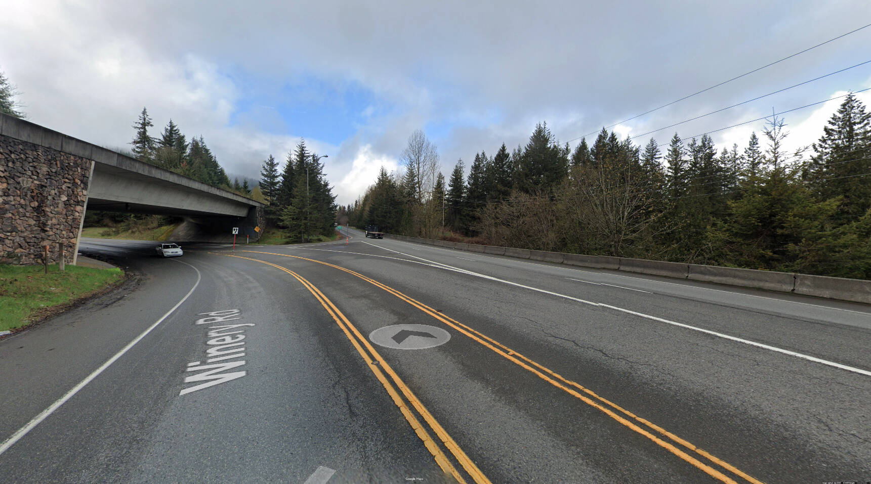 SE North Bend Way and SE Winery Road. From Google Maps.
