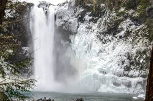 A long exposure image of Snoqualmie Falls by Lisa Mize. Mize is teaching a photography workshop at the falls Jan. 10. Courtesy photo