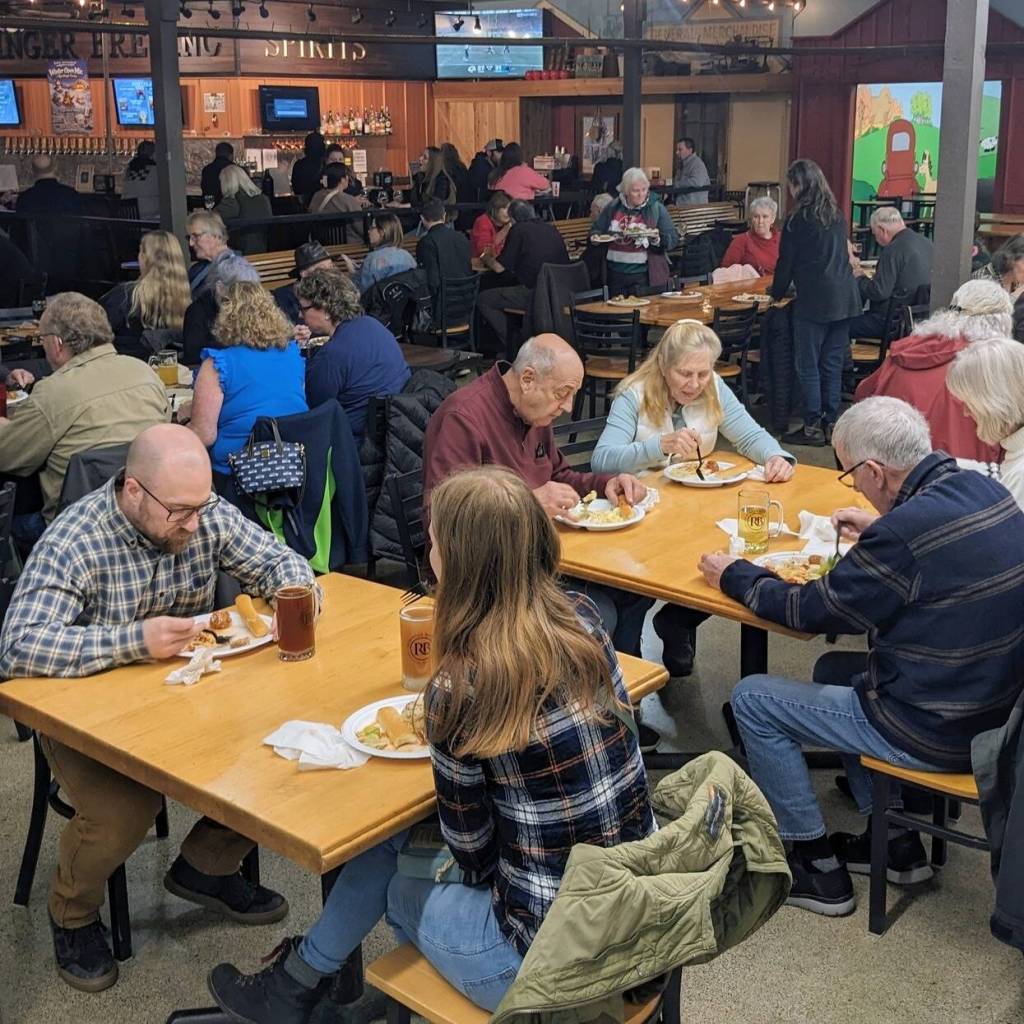 The Carnation Chamber of Commerce flood relief fundraiser at Remlinger Farms, Jan. 10, 2025. Photo courtesy of the Carnation Chamber of Commerce