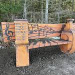 Photo courtesy of Tami Asars
The Bob Rivers Memorial Bench at Poo Poo Point.