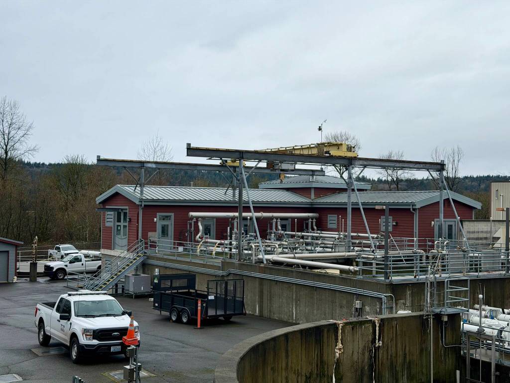 The city of Duvalls wastewater treatment plant. Grace Gorenflo/Valley Record