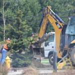 North Bend Public Works out in the field. Photo courtesy of the city of North Bend