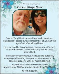 Carson Hunt | Obit