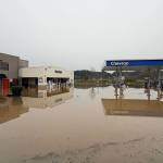 Flooding at a Chevron station in Auburn in Dec. 2025. File photo