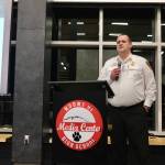 Grace Gorenflo/Valley Record
Snoqualmie Fire Chief Mike Bailey speaks to residents at a town hall March 4, 2026.