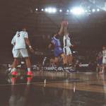 Kolven Posey goes up for a layup for Auburn Mountainview against Bellevue. Ben Ray / Sound Publishing