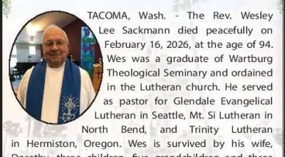 Wesley Sackmann | Obit