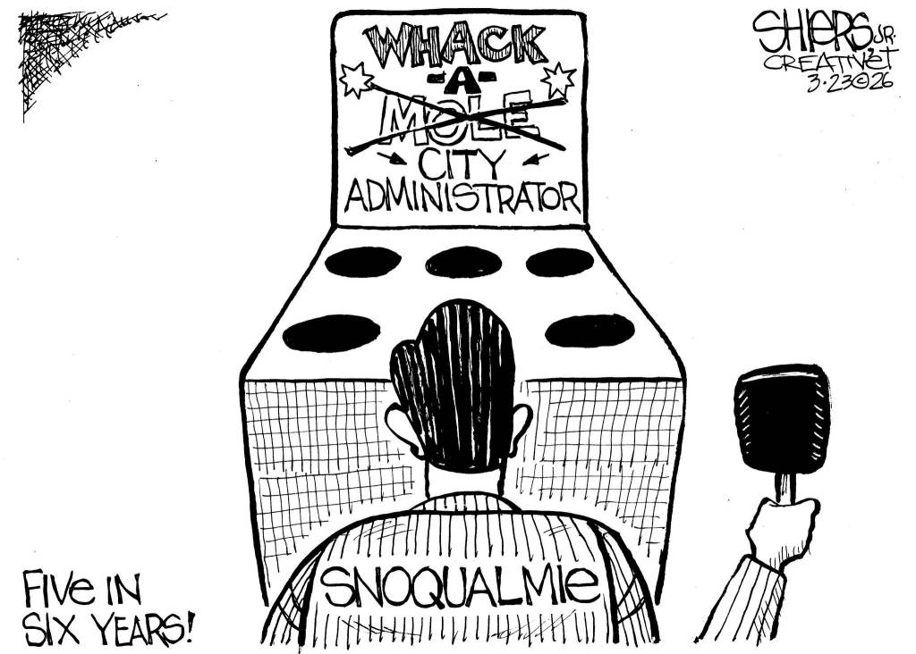 Cartoon by Frank Shiers