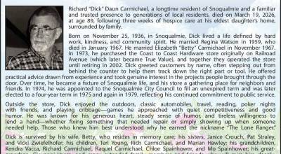 Dick Carmichael | Obit