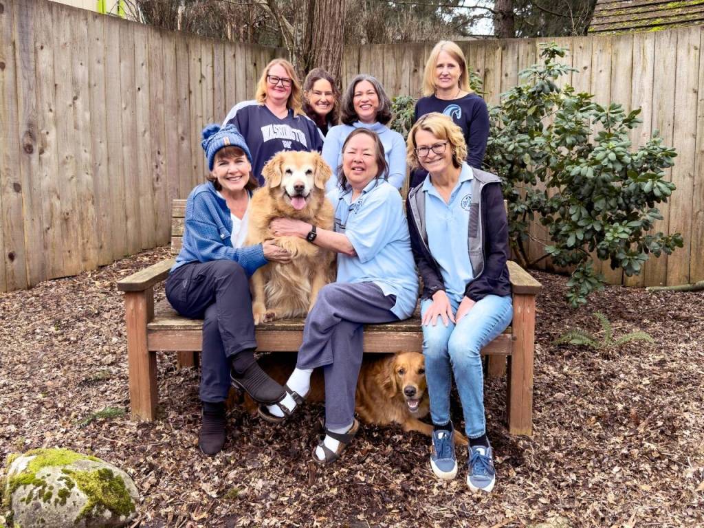 The seven-member board of Valley Animal Partners volunteers their time to help low-income individuals in Snoqualmie Valley. Photo courtesy of Kelly Swedick