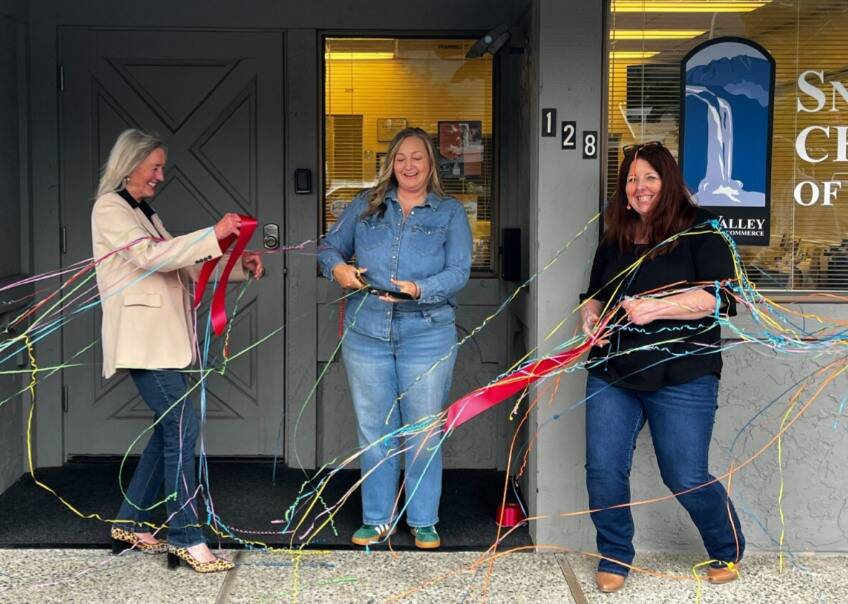 Courtesy photo
The SnoValley Chamber of Commerce recently celebrated a ribbon cutting for Lora Bloom Consulting and owner Tammy Myers. Lora Bloom Consulting works with business owners who have already built a strong foundation and are ready for a strategic partner to help take their business to the next level, according to the chamber.