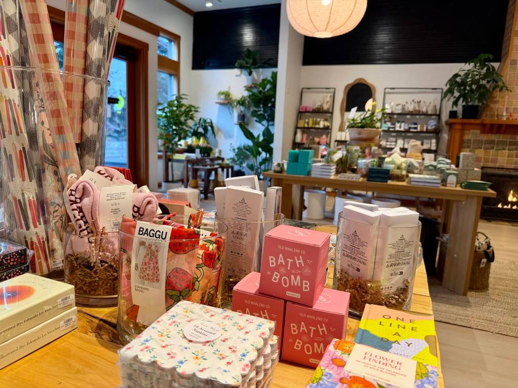 Product at Whit & Co. in downtown Snoqualmie. (Grace Gorenflo/Valley Record)