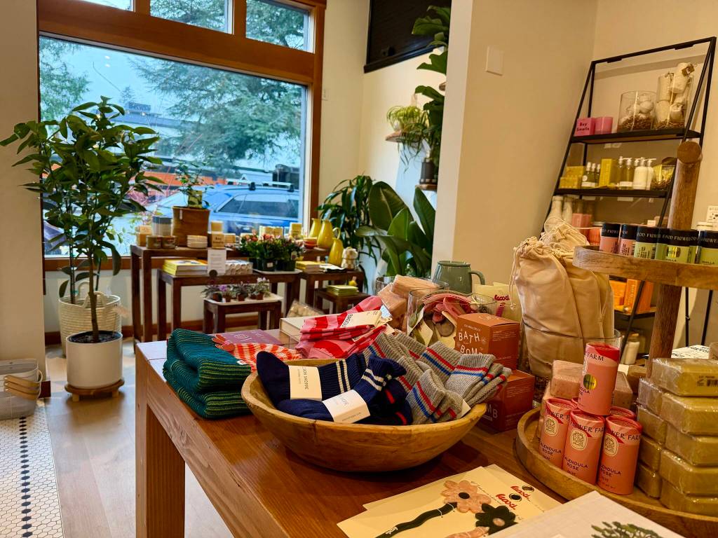 Product at Whit & Co. in downtown Snoqualmie.