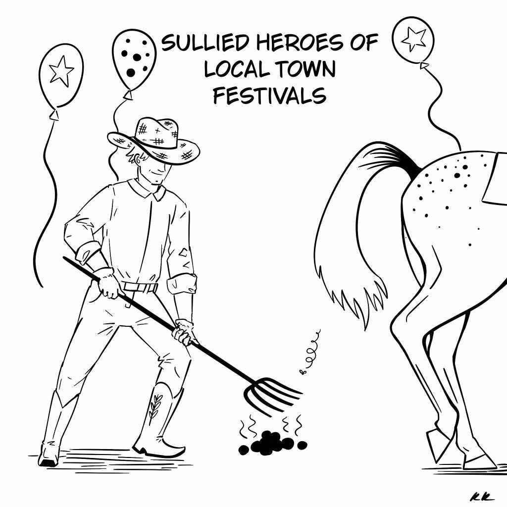Cartoon by Roy Rand