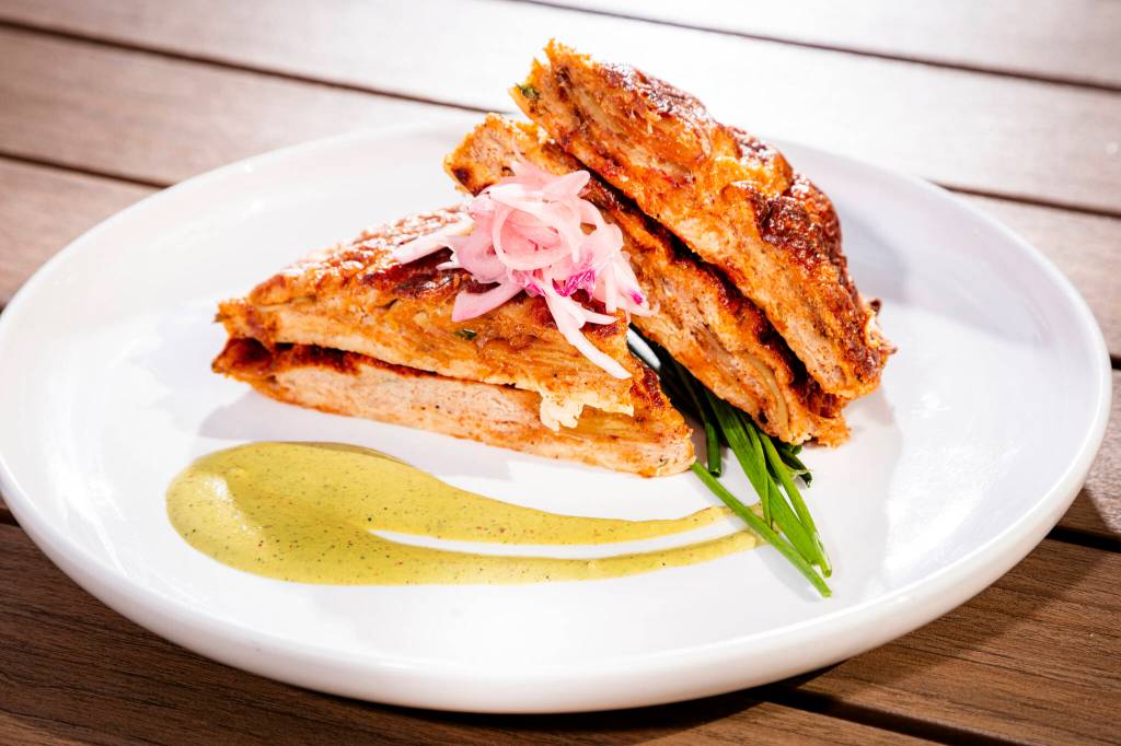 The Spanish tortilla by chef Manny Rodriguez will soon be available at Aroma Coffee Co. Photo courtesy of Treehouse Point