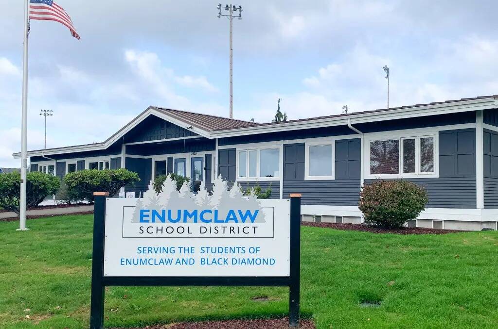 The Enumclaw School District administration buildings. Photo courtesy ESD