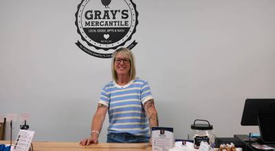 Summer Stumpf, owner of Grays Mercantile, June 15, 2026. (Grace Gorenflo/Valley Record)