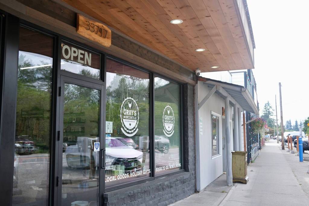 Grays Mercantile in downtown Fall City, June 15, 2026. (Grace Gorenflo/Valley Record)