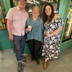 Down to Earth owners Max Pagel (left) and Sharlet Driggs (center) stand for a photo with Kelly Coughlin-Games, CEO of the SnoValley Chamber of Commerce. Photo courtesy of the SnoValley Chamber of Commerce