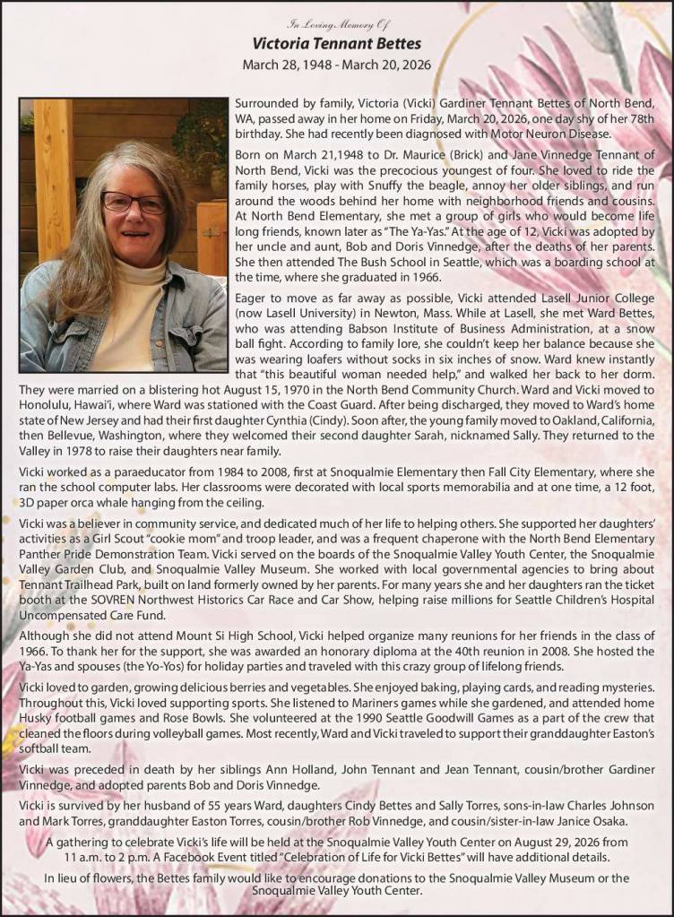 Victoria Bettes | Obit