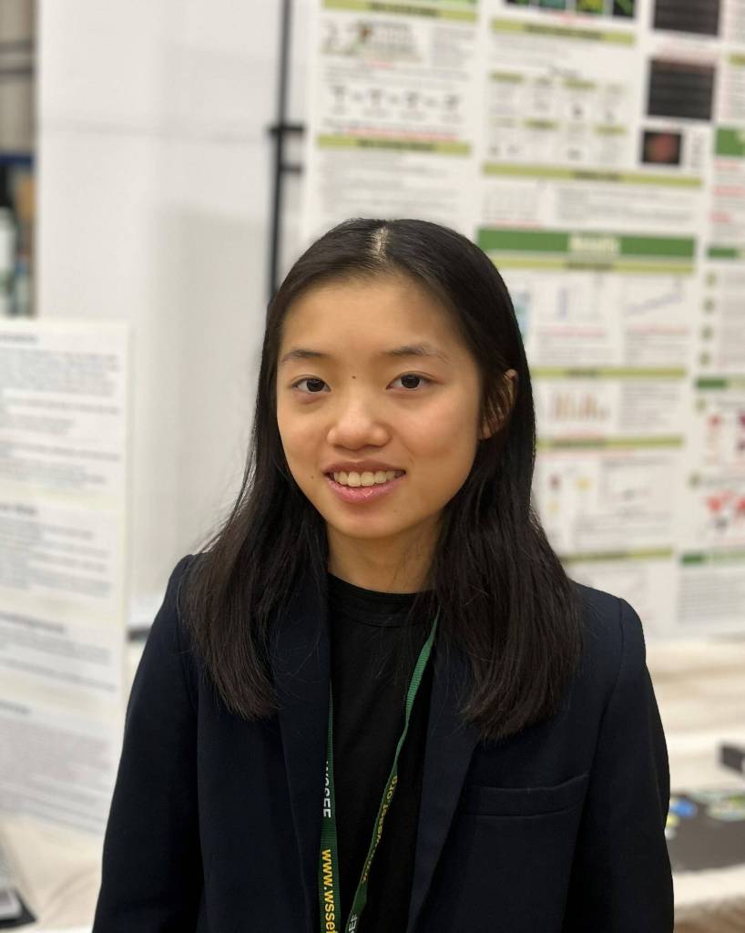 Mercer Island resident and biology scholar Emma Li. Courtesy photo