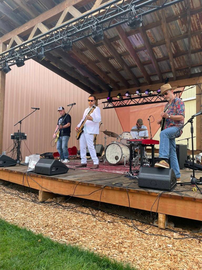Photo courtesy of the city of Carnation
Massy Ferguson performs at the inaugural Carnation Concert Crawl, Aug. 17, 2025.